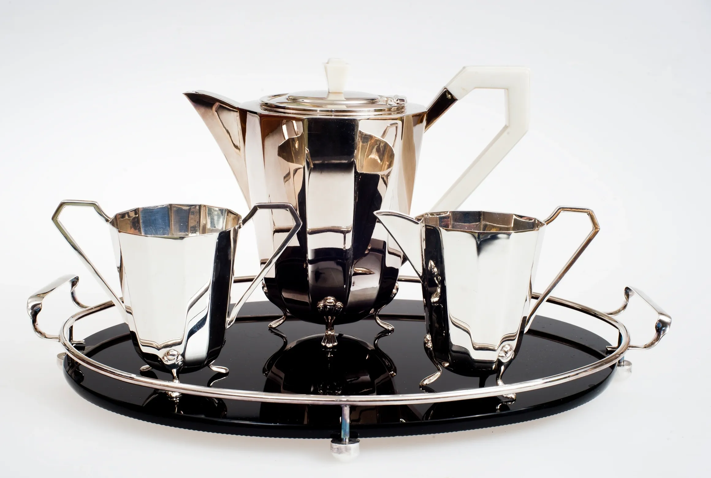 Sterling Silver & Silver Plated Tea Sets